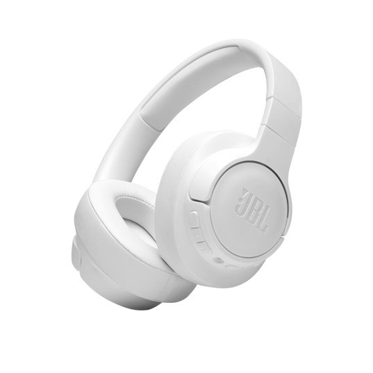 JBL Tune 760NC - White - Wireless Over-Ear NC Headphones - Hero
